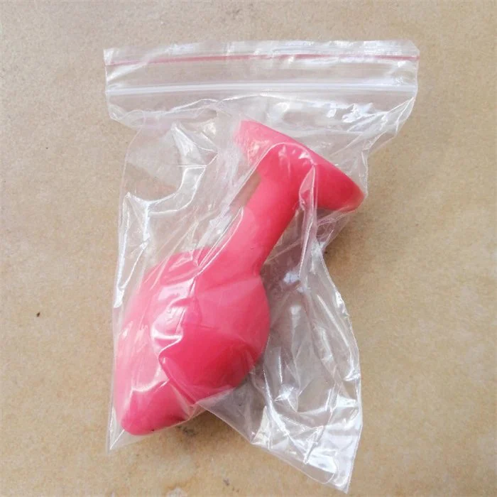 Colorful Glass Anal Dilator Women's Sex Toy Expandable Silicone Butt Plug for Couples