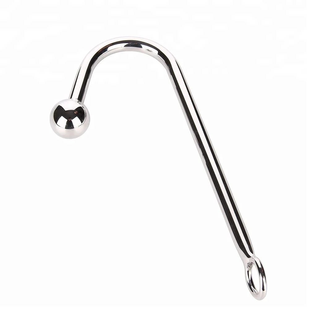 Metal Anal Hook Anal Curved Sexuality Anal Ball Dilator Sex Toys
