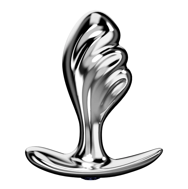 Metal Thumb Shaped Anal Plug Easy to Clean Premium Sex Toy for Anal Pleasure