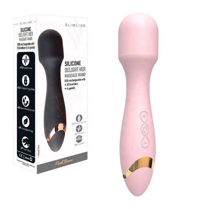 Mini USB-Powered Adult Massage Wand Japan AV-Vented Vibrator Toys for Women Vaginal & G-Spot Vibrators
