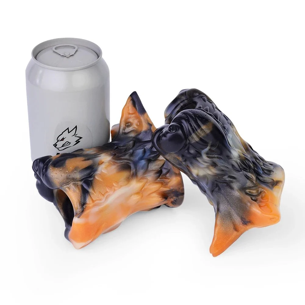 Fantasy Wolf Hollow Anal Plug Set for Game,vaginal Dilator Silicone, Expanding Sex Toy
