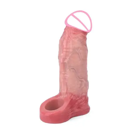 Realistic Male Penis Extender - Effectively Increases Penis Size Made with Medical-Grade Silicone Convenient to Wear
