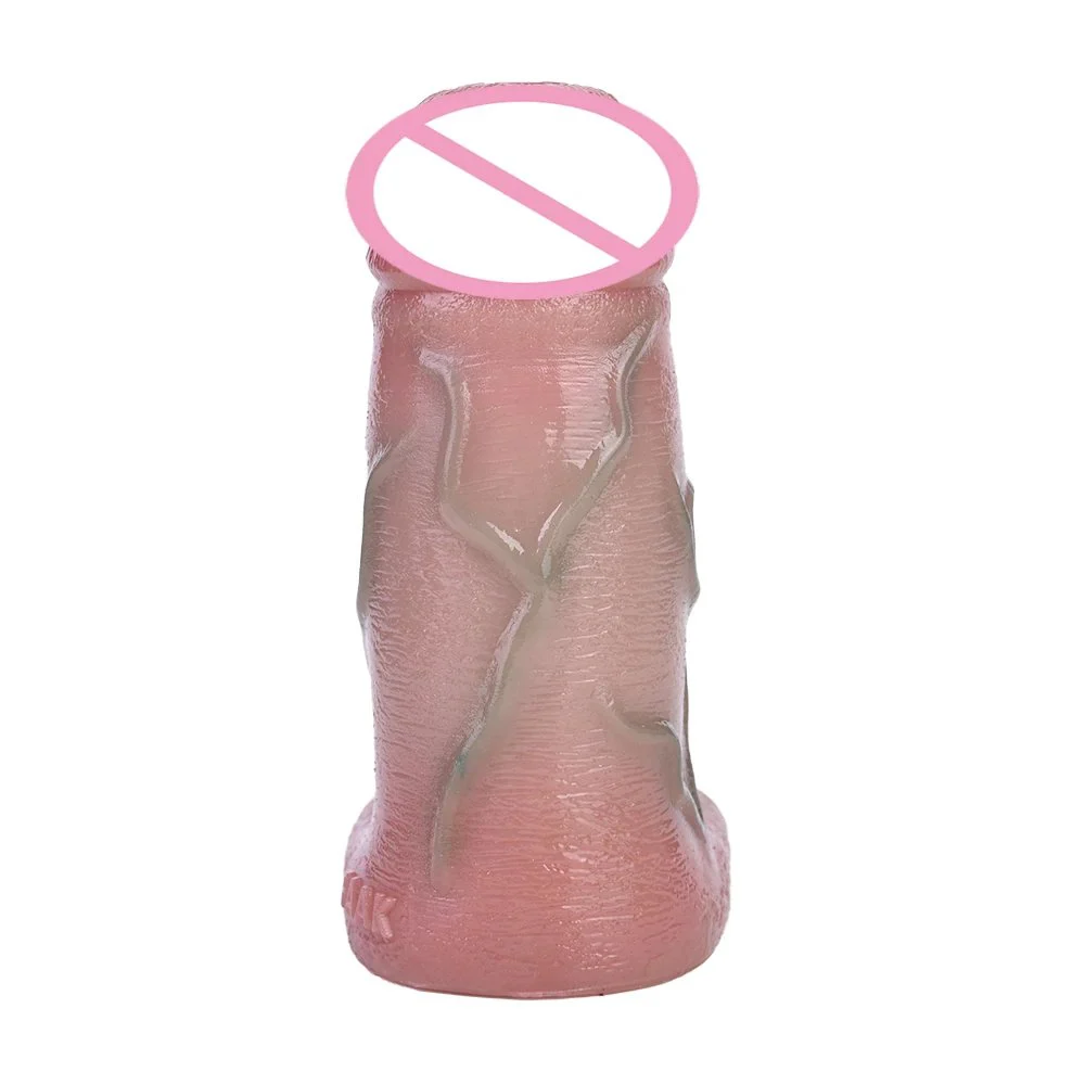 Realistic Penis Sleeve Reusable Dildos Condom Extender Penis Enlarge Delay Ejaculation Cock Sleeve