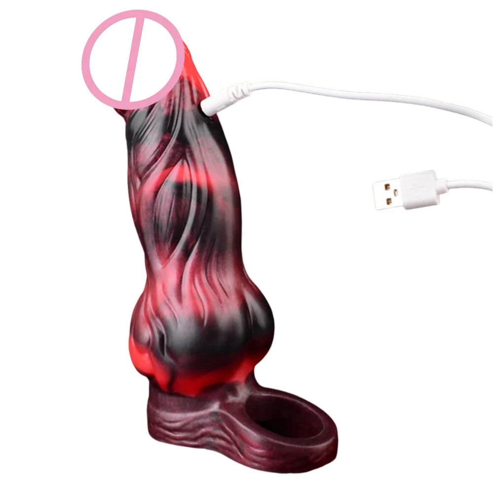Sex Toys Vibrator Penis Sleeve Cock Sleeves Male Sex Toys for Men Penis Extender Dildo Vibrating Cock Ring Sleeve