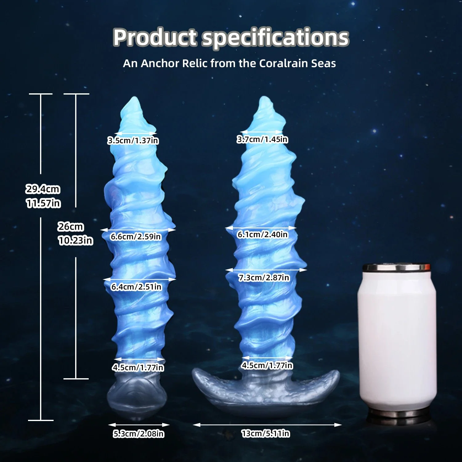 Fantasy Creature Vibrating Anal Plug Medical-grade Silicone Adult Toy Anal Plug Also Suitable for Female Masturbation Devices