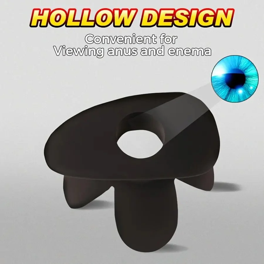 Four-opening Hollow Silicone Anal Expander Anal Plug for Male and Female Anal Alternative Adult Products