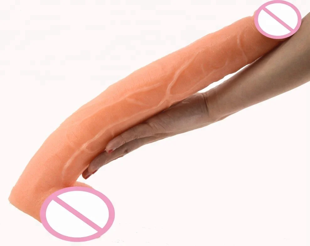 15.5inch Super Long Dildo Realistic Artificial Penis Dildo 39.5cm Strong Big Huge Cock Dildo for Women Female Masturbation Toys