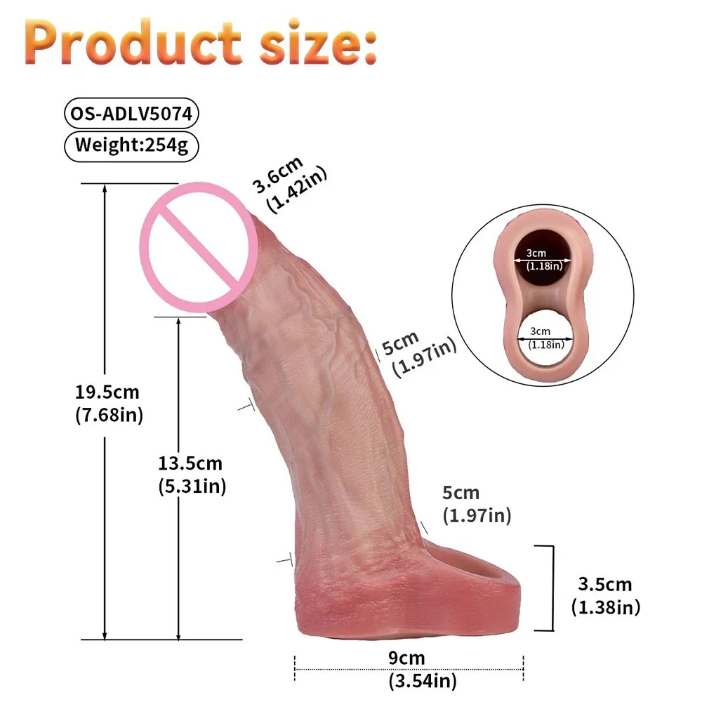 Silicone Dildo Sets Soft and Safe Easy to Carry Penis Extender Experience Feel Realistic Vibrating Penis Sets