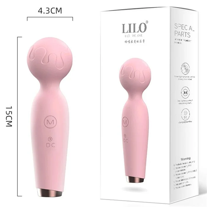 Microphone Vibrator Wand Flexible USB Charging 10 Vibration Modes