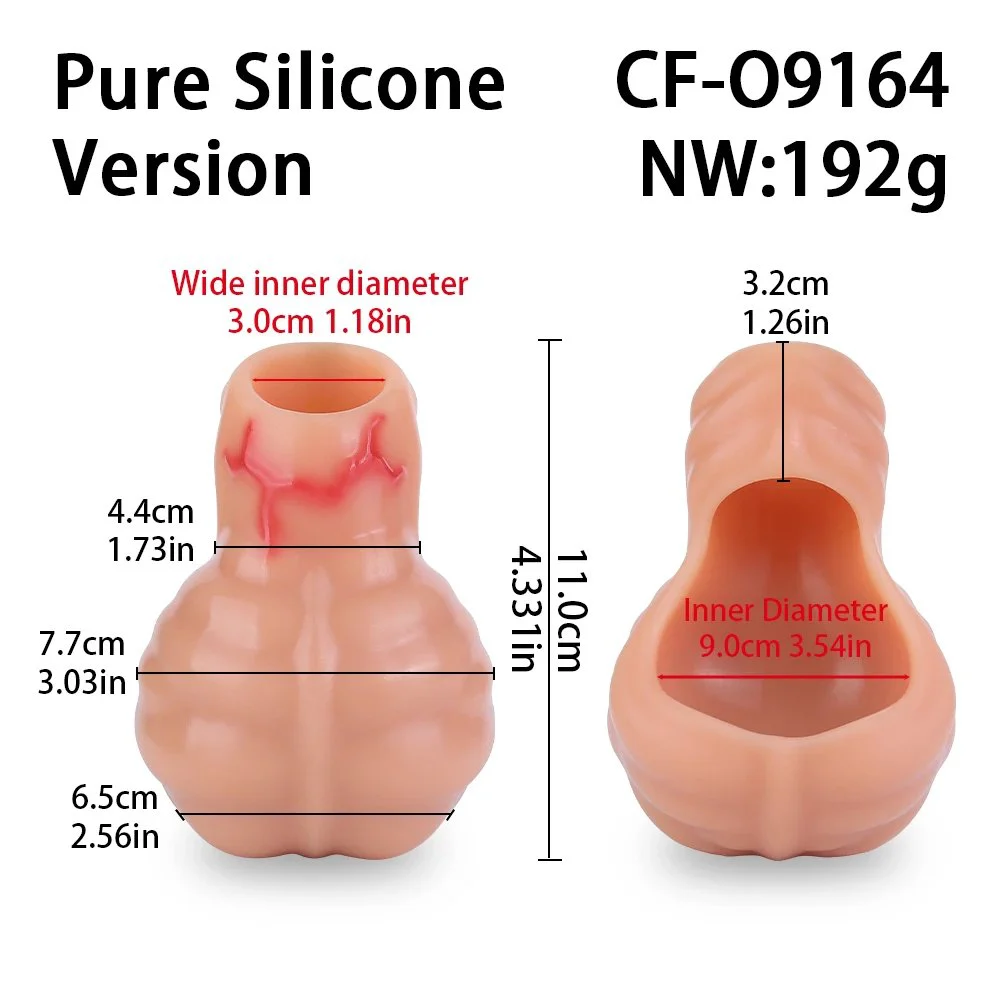 Silicone Penis Sleeve for Male Enhancement Secure Fit and Realistic Appearance a Male Enhancement Sleeve Designed for Men 18