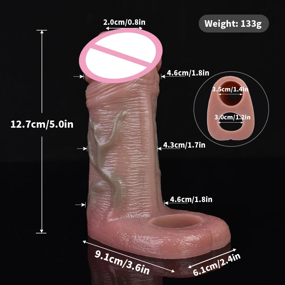 Strap on Dildo Panties Wearable Hollow Penis for Man Strapon Dildo Pants Sex Toys for Couple Woman Enlarged Sleeve Lesbian