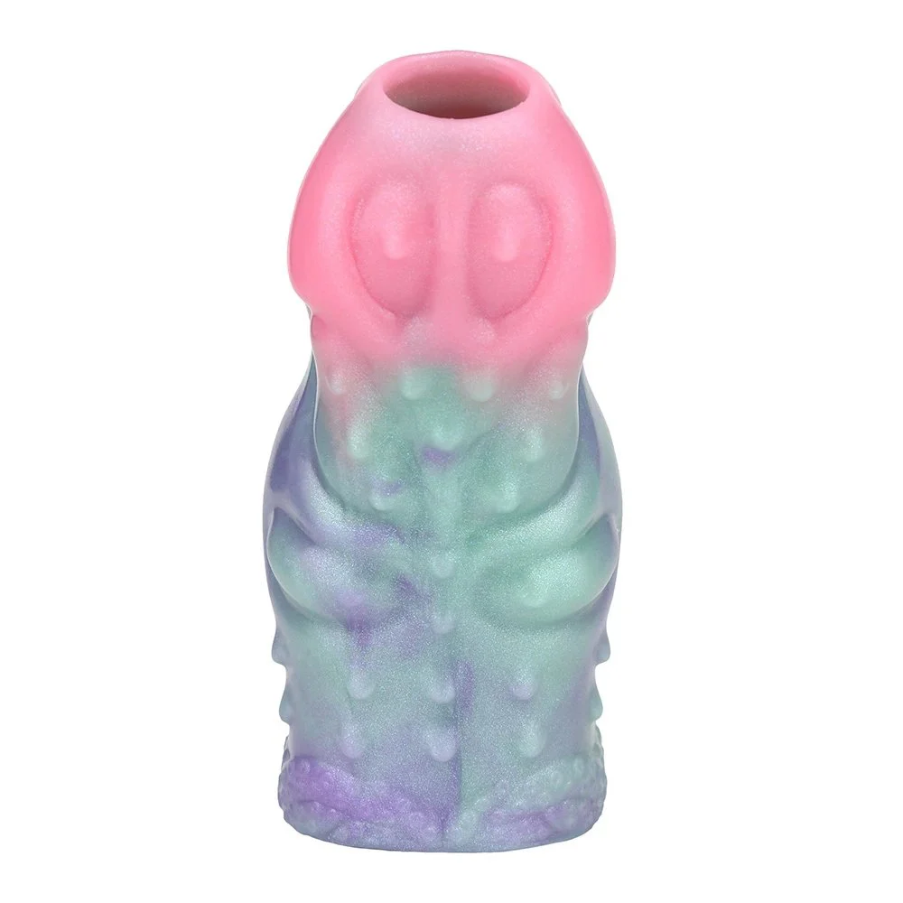 Tendril Geist Galactic Charm Two Sizes Opening Design Male Penis Extender Silicone Material Increase Penis Size