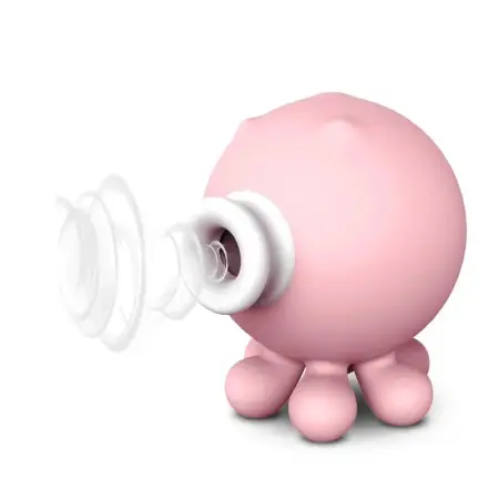 Nipple Clitoris Massager Stimulator Tongue Licking Sucker Mini Octopus Vibrator Sex Toys for Woman