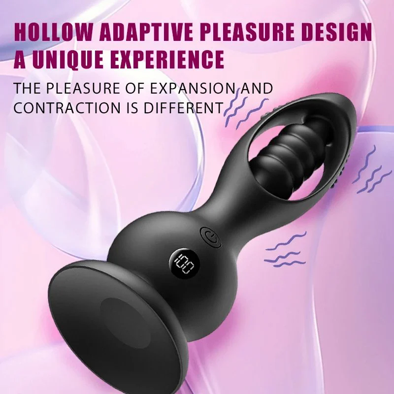 Remote Control LED Display Vibrating Anal Sex Toys G Spot Vibrator Prostate Massager for Male and Female