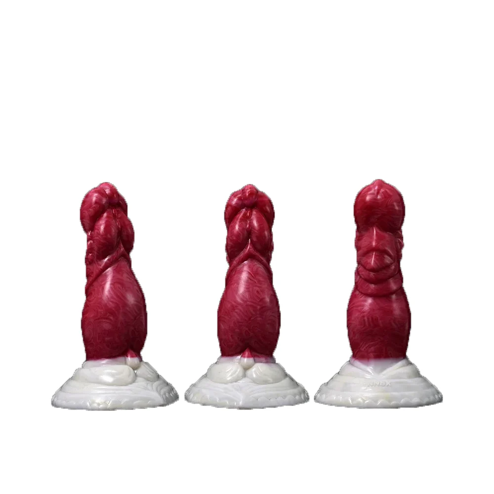 6.7 Inches Artificial Strange Big Knot Rubber Love Toys Silicone Adult Product for Male Female Masturbators
