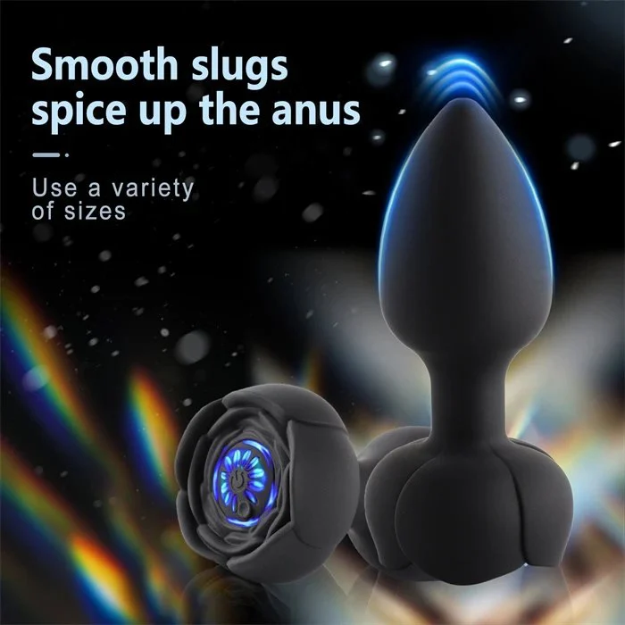 Remote Control 10 Frequency Vibrating Anal Plug Intimate Silicone Anal Pleasure With Premium Quality Product