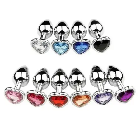 Crystal Jewelry Butt Plug for Male Prostate Massage Metal Anal Sex Game Adult Sex Toys Anal Beads at Sex Shop
