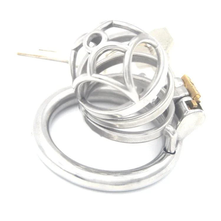 Sex Products Lock Cock Cage Cuckold Chastity Cage Chastity Devices for Man