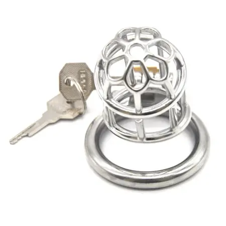 10 Permanent Chastity Cage Penis Cage Cock Sex Toys Metal Chastity Cage for Man
