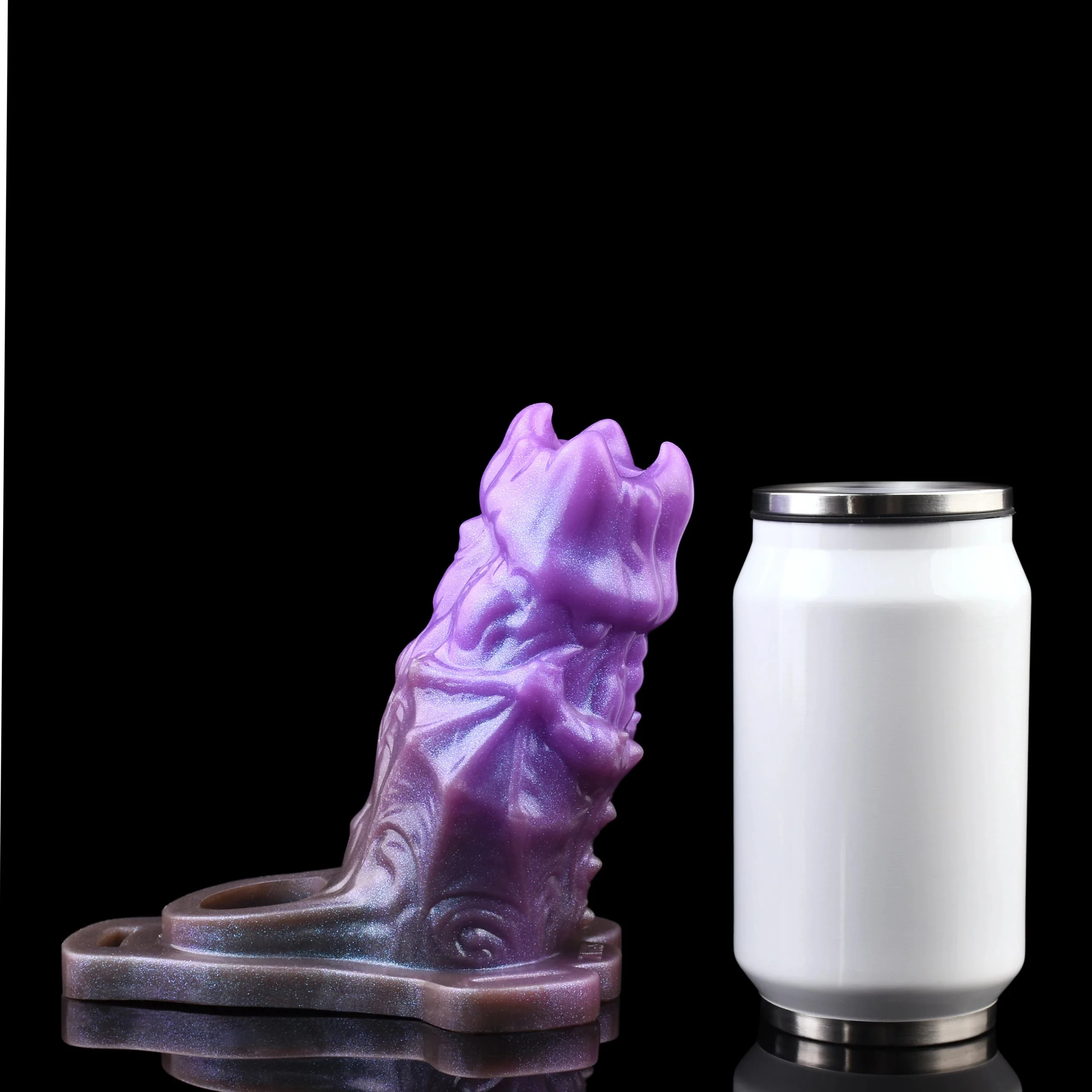 Reusable Soft Penis Sleeve with Extender and Enlarger Function Fantasy Cock Sleeve for Male Sex Life