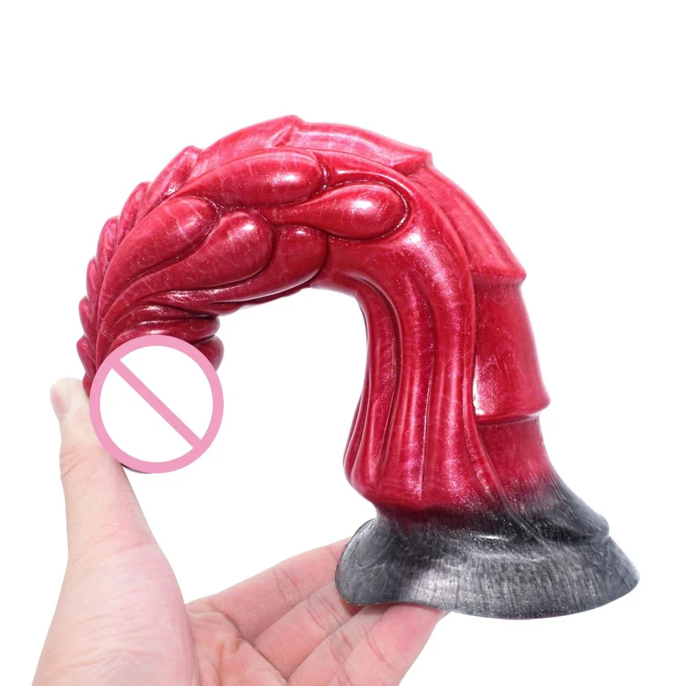 23 cm Fantasy Monster Silicon Dildos Sex Toy Realistic Penis Dragon Scale Dildo