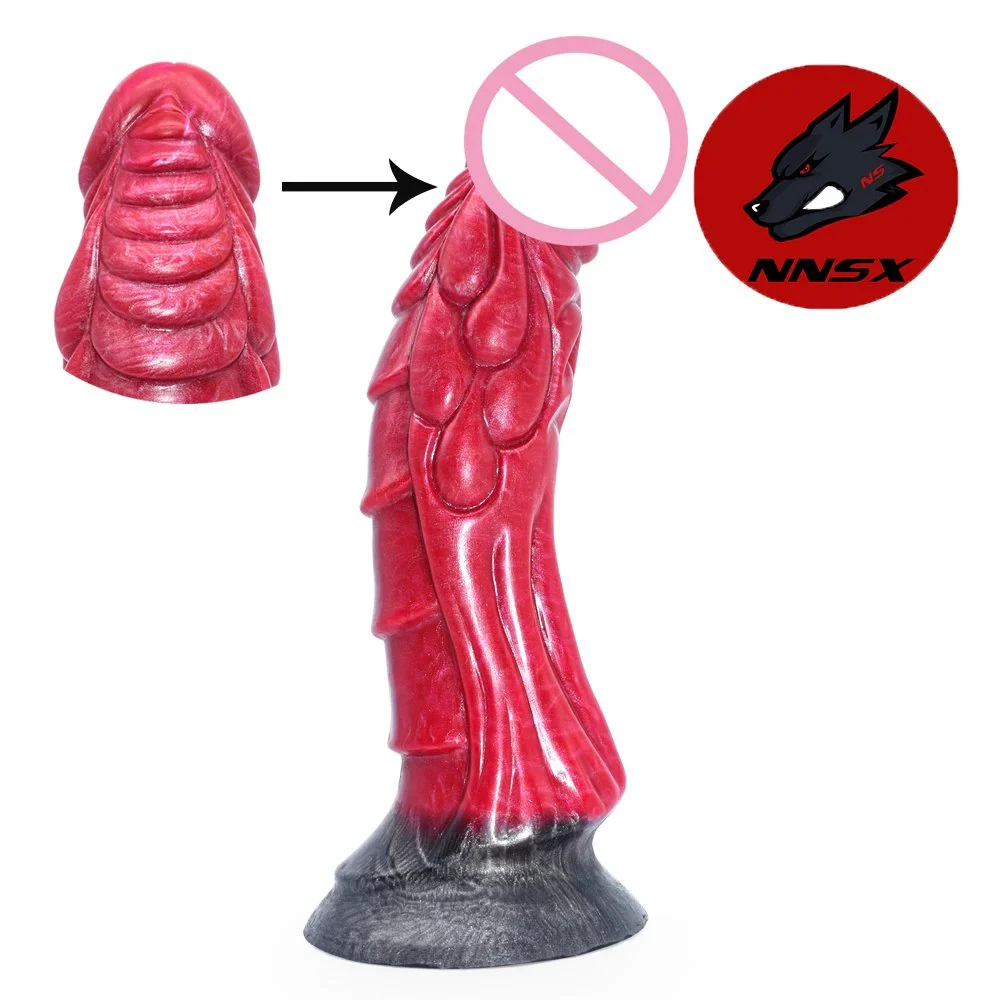 23 CM Women Pleasure Dildo and Anal Play Waterproof Silicone Dildos Penis for Women Sex