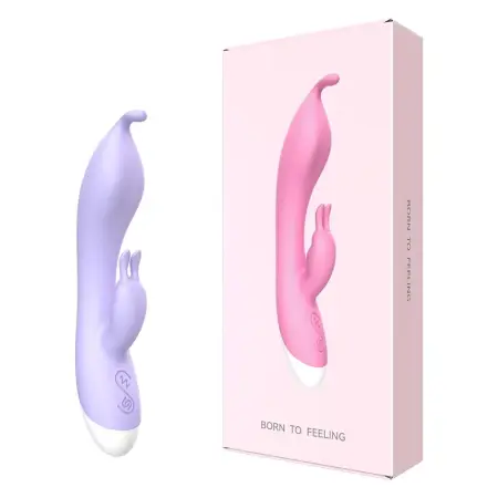 Gelance 12 Frequency Double Head Vibration Female Sex Toy Rabbit Double-headed Vibrator Masturbator for Woman