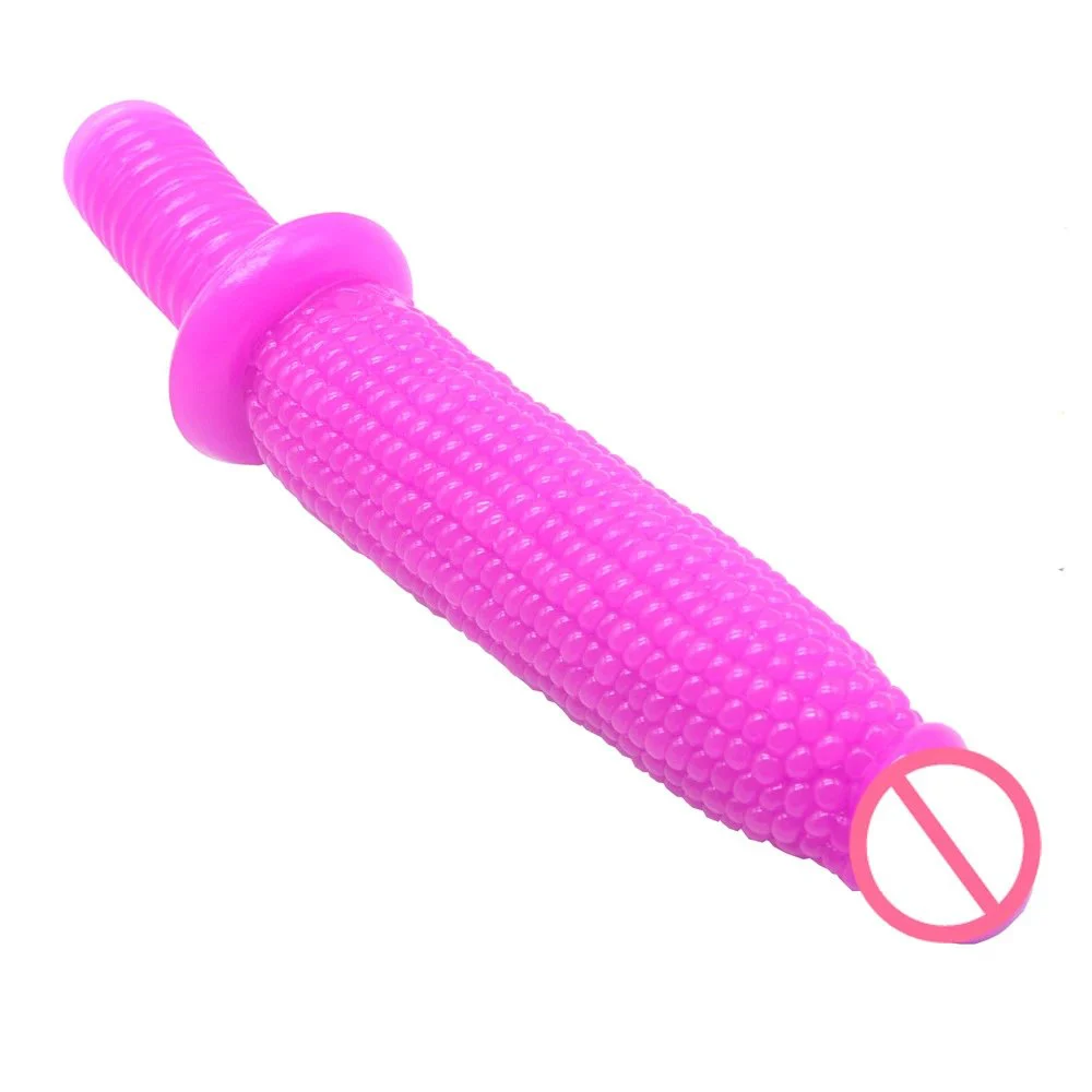 33cm Super Long Toys Sex Adult Corn Shape Dildo Penis Plastic Penis Handle Dildo Anal for Women