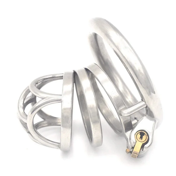 Sex Products Lock Cock Cage Cuckold Chastity Cage Chastity Devices for Man