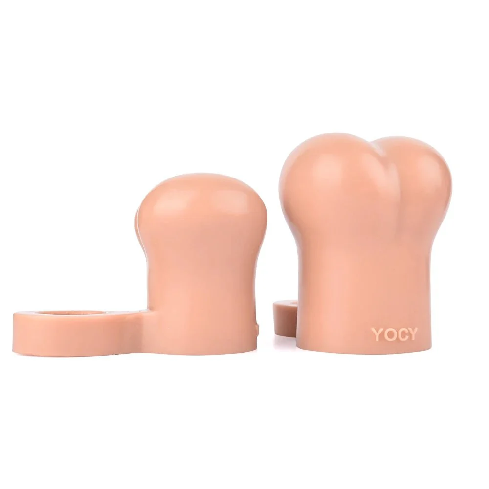Silicone Sleeve Luminous Penis Enlargement Penis Ring Penis Extension Sleeve Stretchable Sheath Multi Size Men Sex Toy