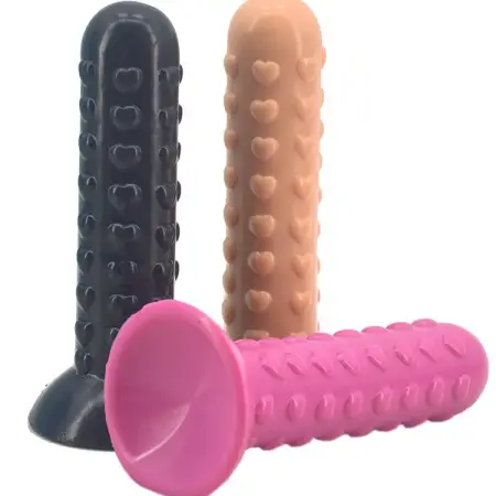 Heart Shape Sex Toys Woman Raised Dots Sexual Toys for Women Clitoris Stimulator g Spot Butt Plug Sex Toys Anal