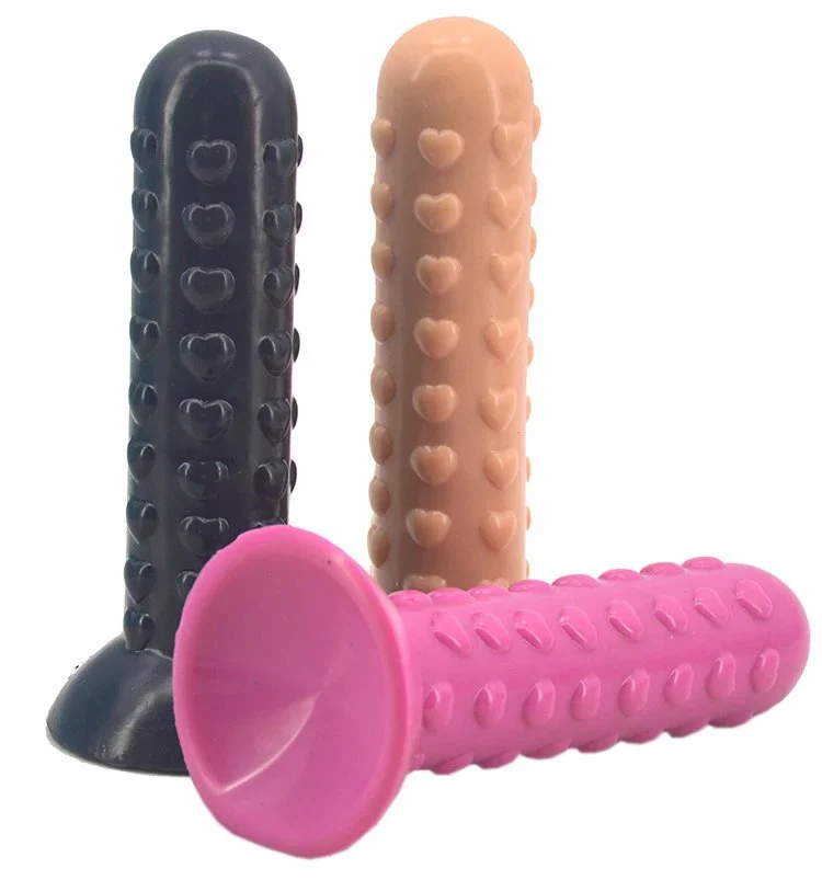 Heart Shape Sex Toys Woman Raised Dots Sexual Toys for Women Clitoris Stimulator g Spot Butt Plug Sex Toys Anal