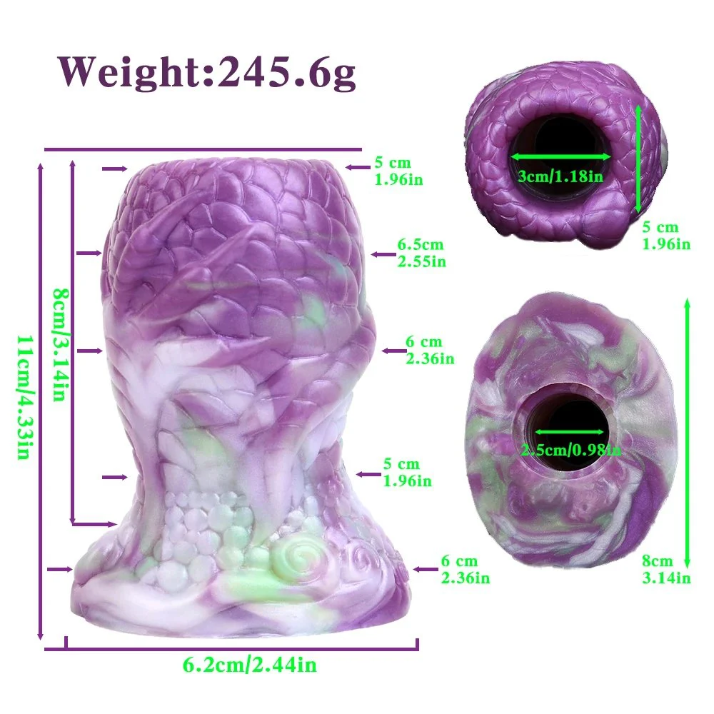 Fantasy Hollow Butt Plugs Anal Plug Dilator Tunnel Cleaning Expansion Masturbator Shower Enema Prostate Massager