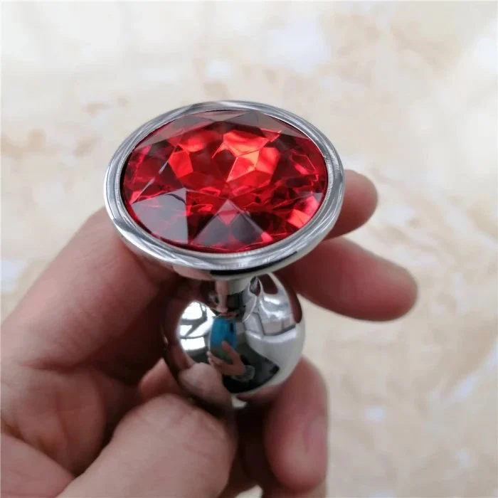 Female Stainless Steel Adult Toys Butt Anal Plug for Anal Stimulator Jewelry