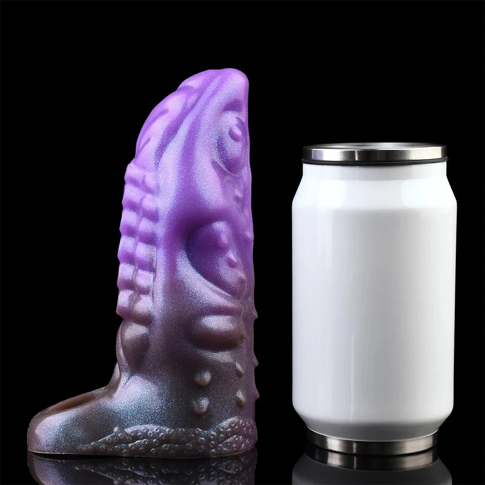 Reusable Soft Tentacled Modeling Penis Sleeve with Extender and Enlarger Enhancing Erection Dildo Sleeve for Men