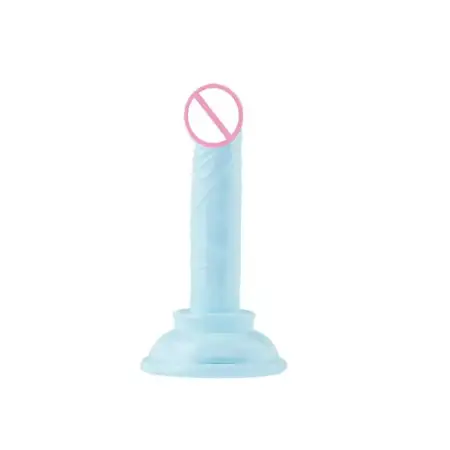 Adult Soft Silicone Clear Dildo Strong Suction Cup Hands-Free Play Huge Sex Toys for Beginners and Couples
