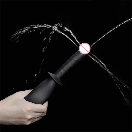 Eco-Friendly Silicone Flusher Bondage Fetish Deluxe Douche Wash Vagina Anus