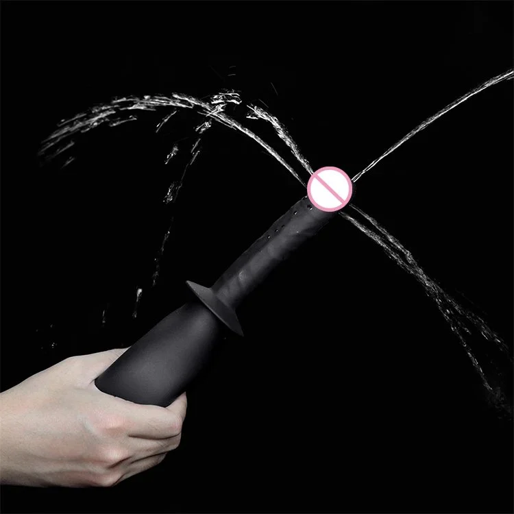 Eco-Friendly Silicone Flusher Bondage Fetish Deluxe Douche Wash Vagina Anus