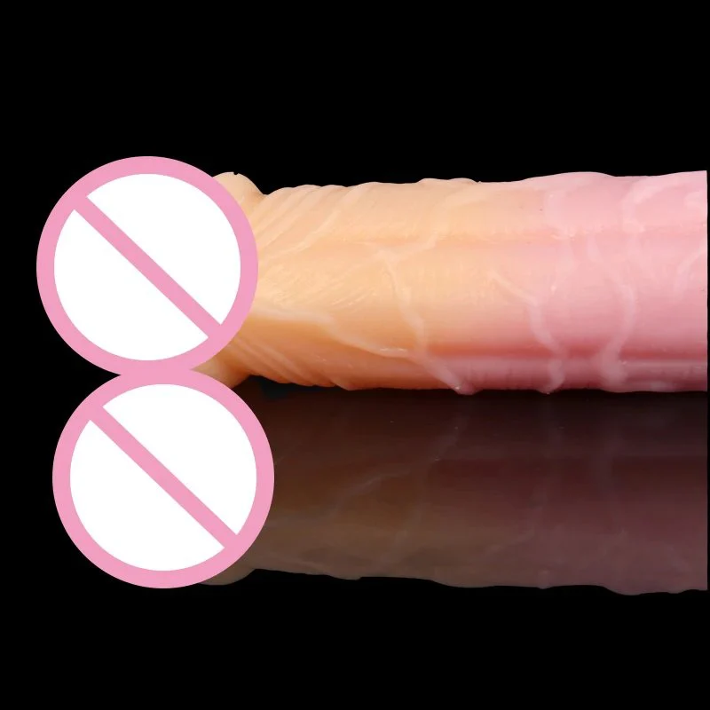 40cm Super Long Double Headed Dildo Liquid Silicone Sex Toys Simulation Masturbator Dildo for Lesbian