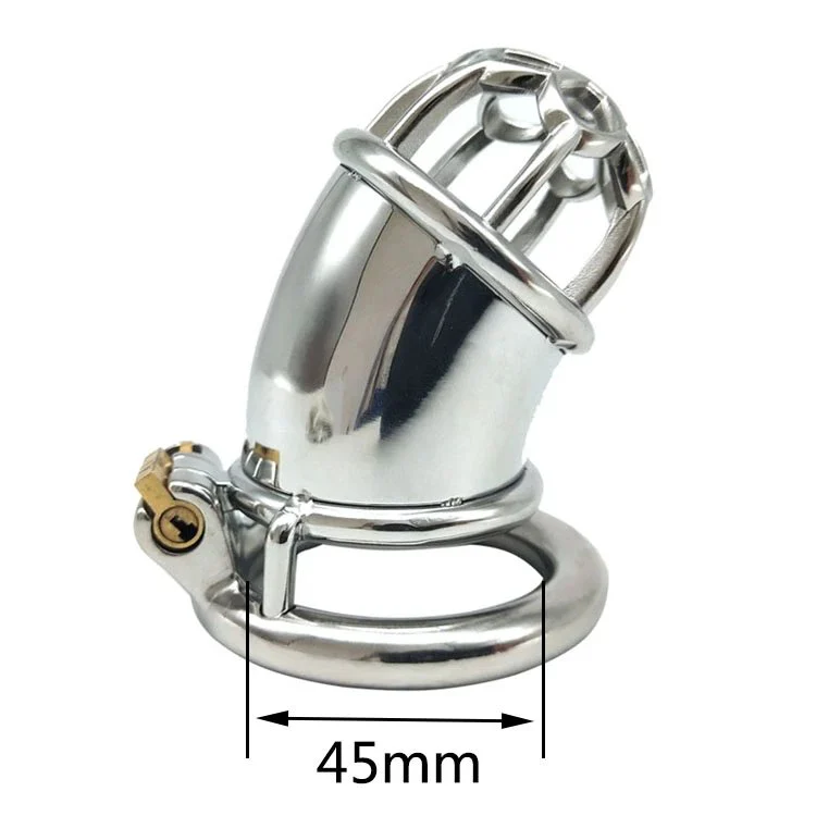 7.3cm Chastity Cage SM Sex Products Chastity Lock Penis in Cage with Keyholder Chastity Device for Male