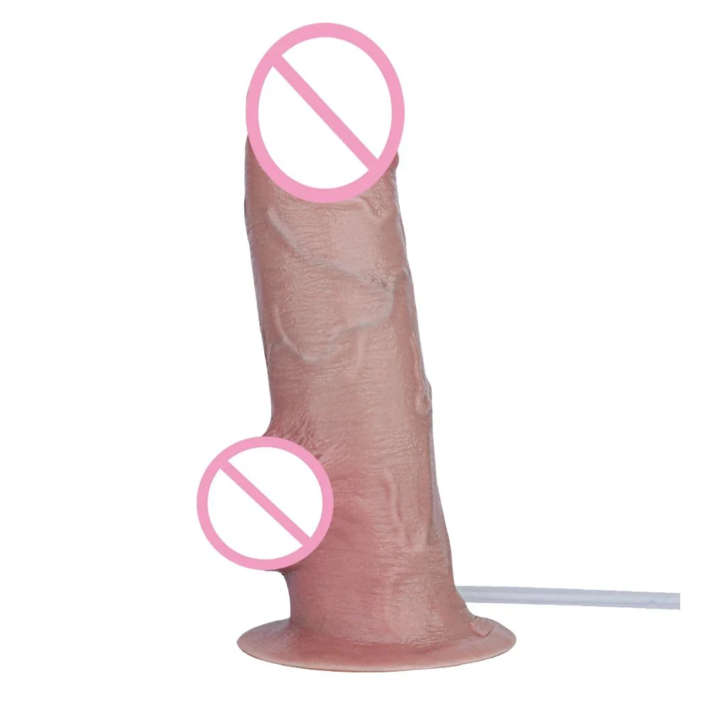Artificial Squirting Dildo Soft Silicone Penis Ejaculation Dildo Massage Vaginal Simulation Sex Dildo Sex Toys