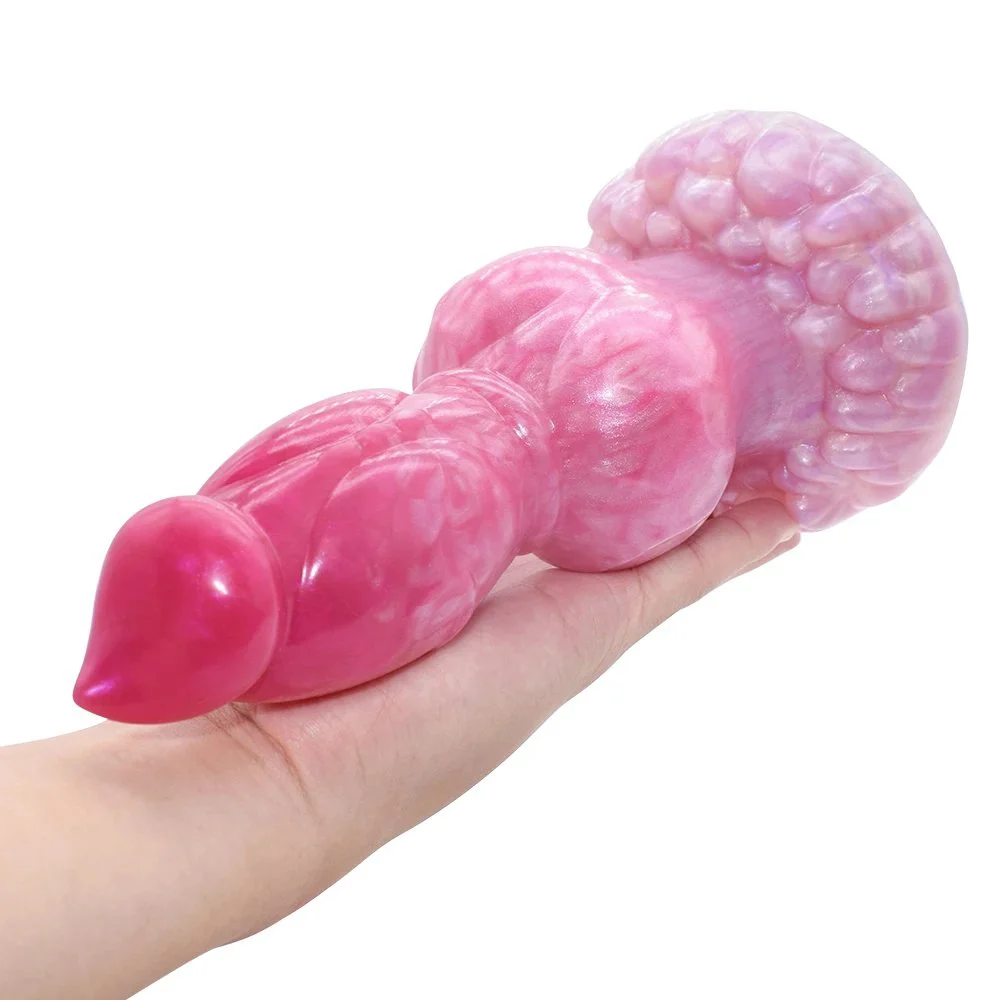 Pink Soft Color Sex Toys High Quality Women Sex Toy With Artificia Silicone Monster Dildo Animal Dildo for Women