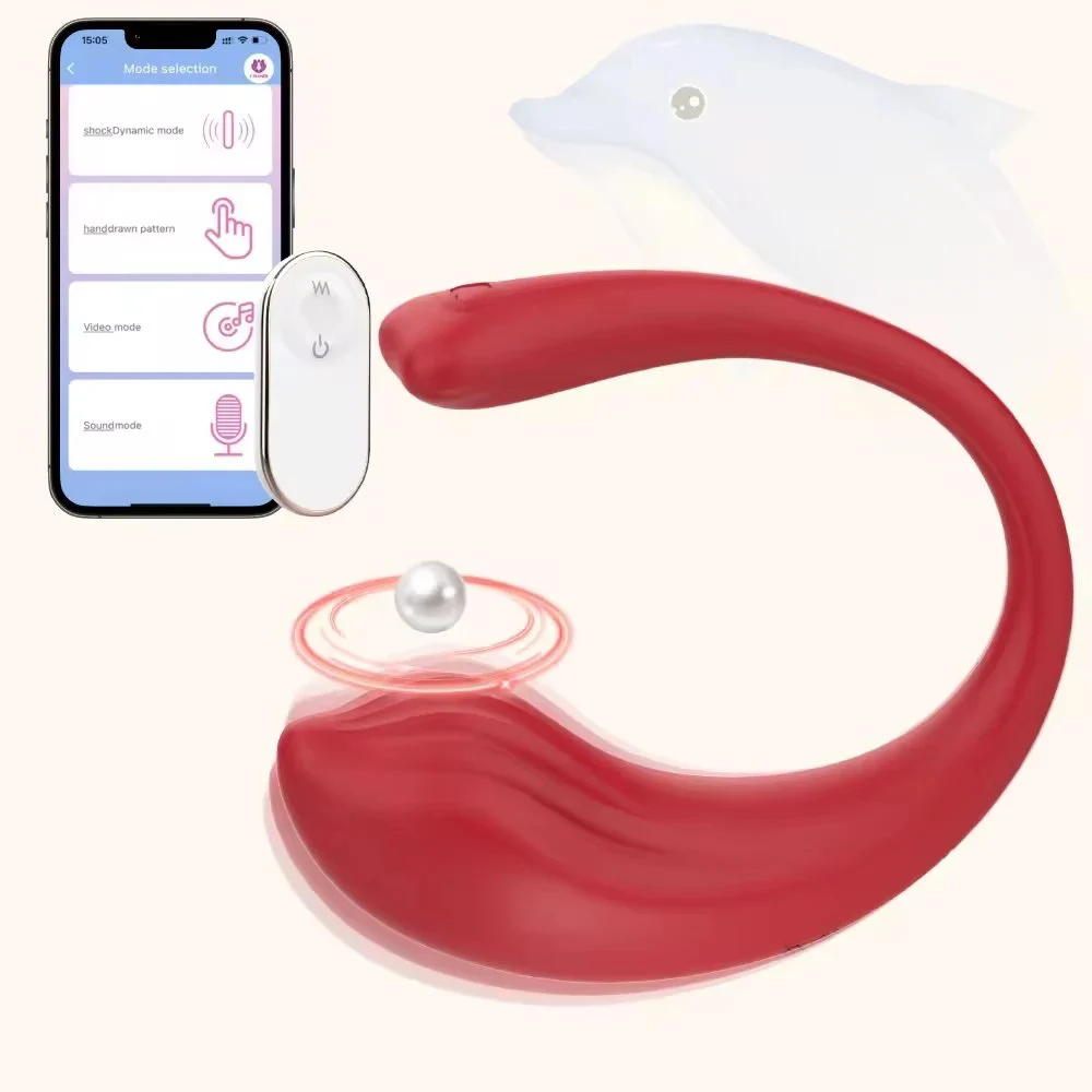 APP Remote Control Wearable Couple Vibrator Medical Silicone Female Wireless Panties Vibrator Sex Toy for Women