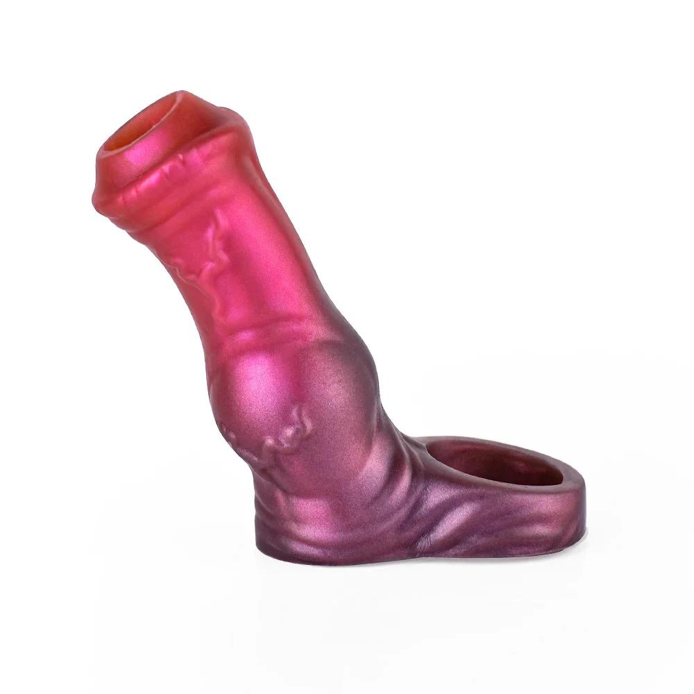 Soft Penis Sleeves Cock Sleeve Extender Condoms Extenders Enlargement Rings Male Enlargement Cock SleeveToys Delay