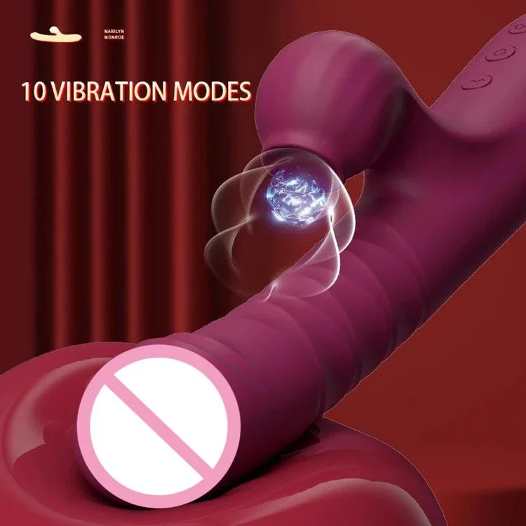Lilo 10 Frequency Sucking Vibrator Dildo Vibration for Female Masturbation
