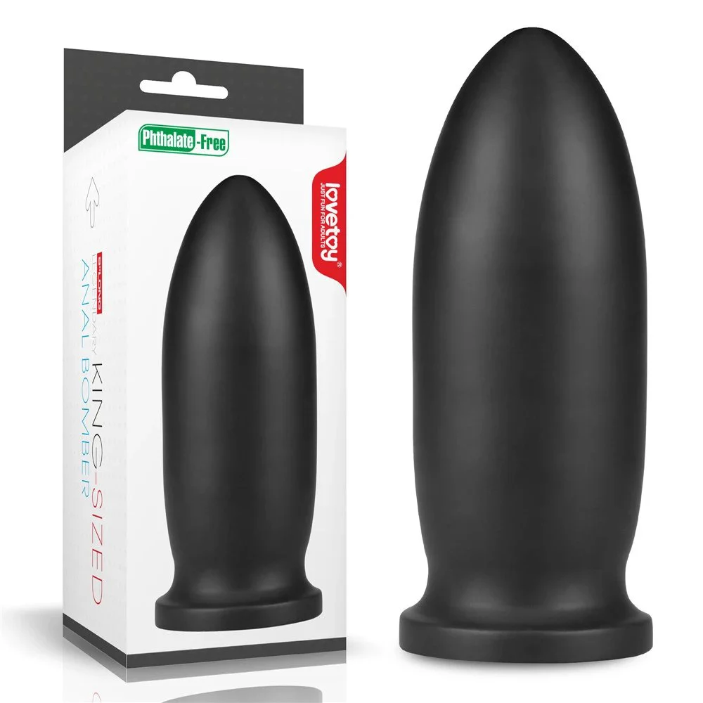 High Grade PVC Waterproof Sexual Toy Big Size Anal Plug Huge Backyard Sex Toys