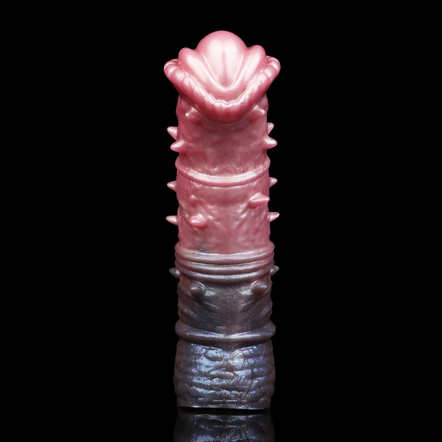 Wolf Fang Fantasy Penis Sleeve Soft Silicone Textured Male Masturbator Sex Toy for Men, Adult Products