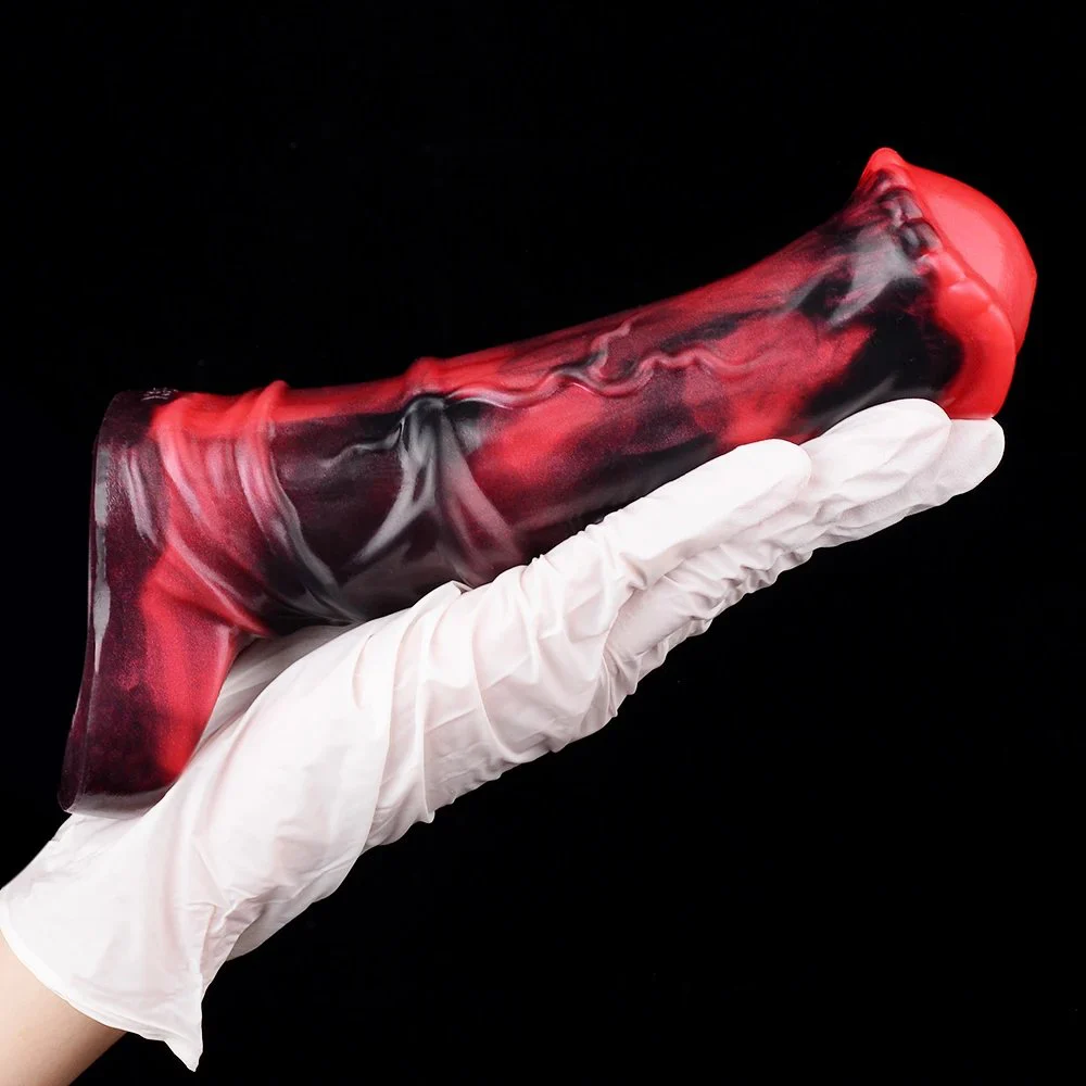 Sex Toys Vibrator Horse Penis Sleeve Male Sex Toys for Men Penis Extender Vibrating Cock Ring Sleeve 10 Mode Remote Control