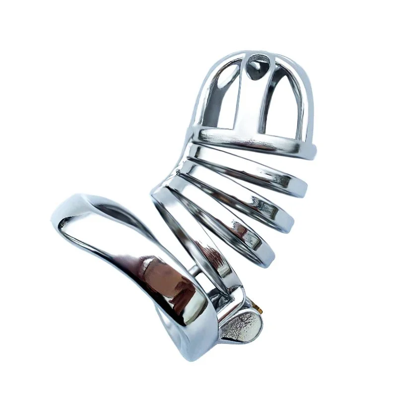 77C High Quality Sex Toy Long Male Chastity Cage Cock Cage for Man