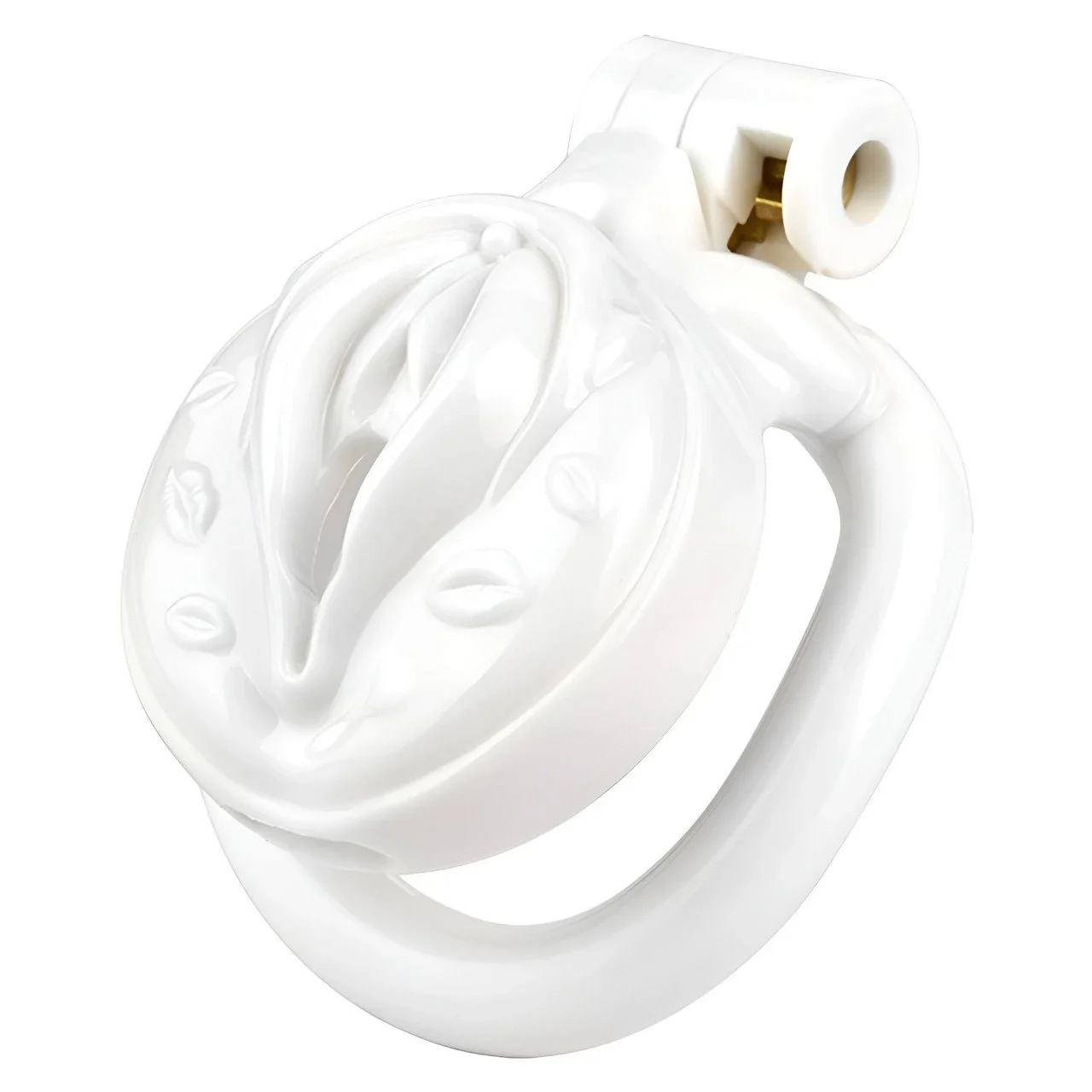 Adult Male Chastity Lock Cock Cage Urethral Catheter Penis Ring Chastity Cage for Men Four Clasp Sizes 3D Design